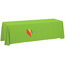 Serged Closed-Back Table Throw - 8'