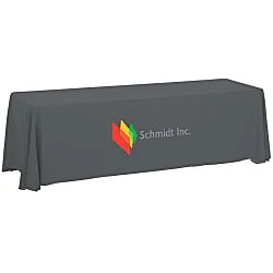 Serged Closed-Back Table Throw - 8'