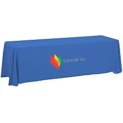 Serged Closed-Back Table Throw - 8'