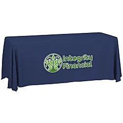 Serged Closed-Back Table Throw - 6 feet