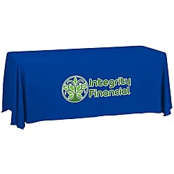Serged Closed-Back Table Throw - 6'