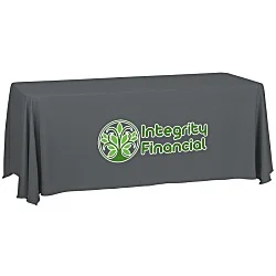 Serged Closed-Back Table Throw - 6'