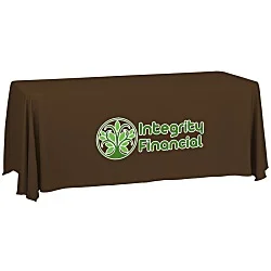 Serged Closed-Back Table Throw - 6'