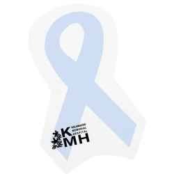 Souvenir Sticky Note - Awareness Ribbon - 25 Sheet