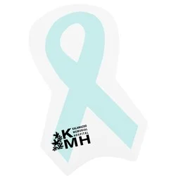 Souvenir Sticky Note - Awareness Ribbon - 25 Sheet
