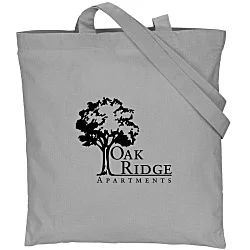 Cotton Sheeting Colored Economy Tote - 15-1/2" x 15"