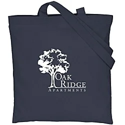 Cotton Sheeting Colored Economy Tote - 15-1/2" x 15"