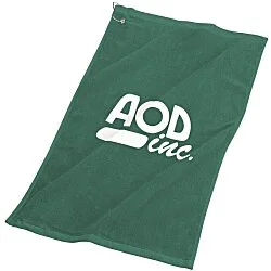 Deluxe Hemmed Golf Towel - Colors