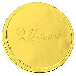 Chocolate Coin - .25 oz.