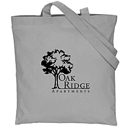 Cotton Sheeting Colored Economy Tote - 15-1/2" x 15" - 24 hr