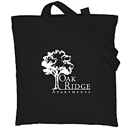 Cotton Sheeting Colored Economy Tote - 15-1/2" x 15" - 24 hr
