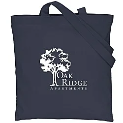 Cotton Sheeting Colored Economy Tote - 15-1/2" x 15" - 24 hr