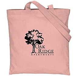 Cotton Sheeting Colored Economy Tote - 15-1/2" x 15" - 24 hr