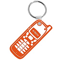 Cell Phone Soft Keychain - Translucent