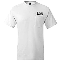 Hanes Beefy-T with Pocket
