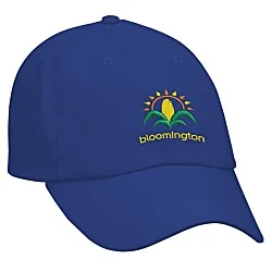 Cotton Washed Cap - Solid - Embroidered