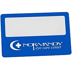 Credit Card Size Magnifier