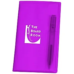 Weekly Pocket Planner with Pen - Translucent