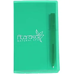 Monthly Pocket Planner with Pen - Translucent
