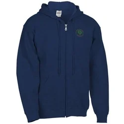 Gildan Full-Zip Hoodie - Men's - Embroidered