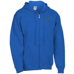 Gildan Full-Zip Hoodie - Men's - Embroidered