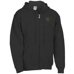 Gildan Full-Zip Hoodie - Men's - Embroidered