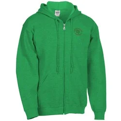 Gildan Full-Zip Hoodie - Men's - Embroidered