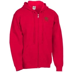 Gildan Full-Zip Hoodie - Men's - Embroidered