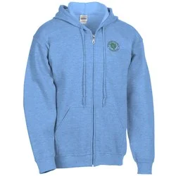 Gildan Full-Zip Hoodie - Men's - Embroidered
