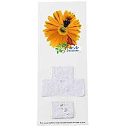 Plant-A-Shape Flower Seed Bookmark - Cross