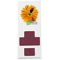 Plant-A-Shape Flower Seed Bookmark - Cross