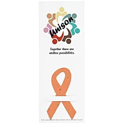 Plant-A-Shape Flower Seed Bookmark - Awareness