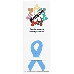 Plant-A-Shape Flower Seed Bookmark - Awareness