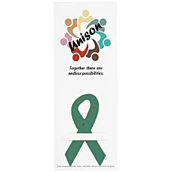 Plant-A-Shape Flower Seed Bookmark - Awareness