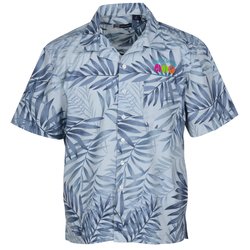 Tropical Print Camp Shirt