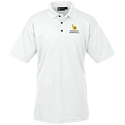 Moisture Management Polo with Stain Release - Men's - Embroidered