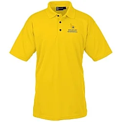 Moisture Management Polo with Stain Release - Men's - Embroidered