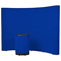 Standard Curved Floor Display - 10' - Blank