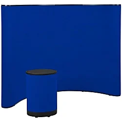 Deluxe Curved Floor Display - 10' - Blank