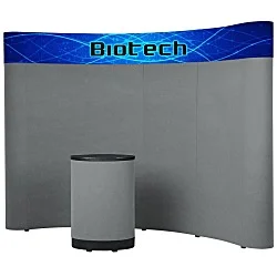 Standard Curved Floor Display - 10' - Header