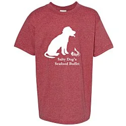 Hanes 50/50 ComfortBlend T-Shirt - Youth - Colors - Screen