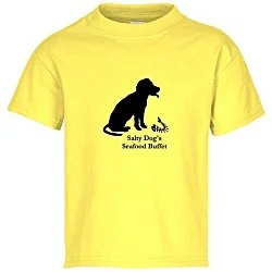 Hanes 50/50 ComfortBlend T-Shirt - Youth - Colors - Screen