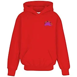 Gildan 50/50 Hooded Sweatshirt - Youth - Embroidered