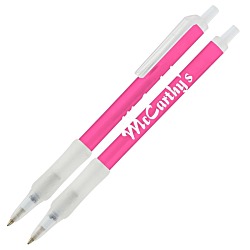 Bic Clic Stic Ice Pen with Rubber Grip