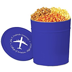 3-Way Popcorn Tin - Solid - 3-1/2 Gallon