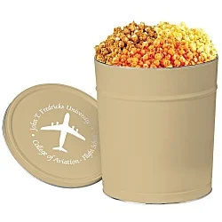 3-Way Popcorn Tin - Solid - 3-1/2 Gallon