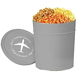 3-Way Popcorn Tin - Solid - 3-1/2 Gallon
