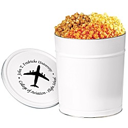 3-Way Popcorn Tin - Solid - 3-1/2 Gallon