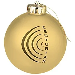 Satin Round Ornament
