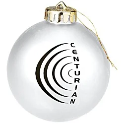 Satin Round Ornament